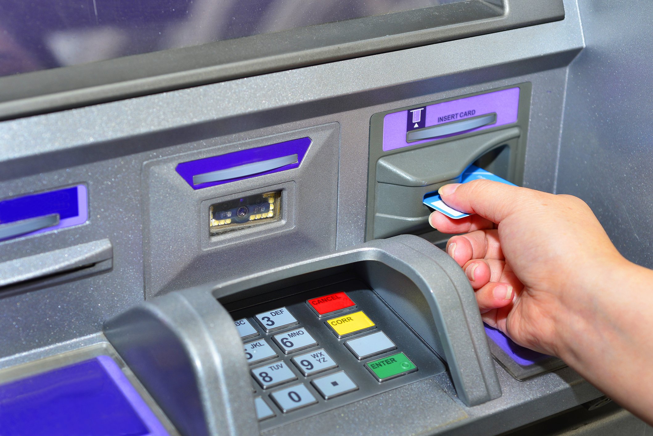 Customer-using-ATM